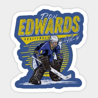 Don Edwards Buffalo Comet Sticker